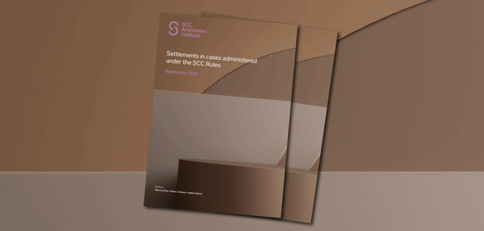 Reports - SCC Arbitration Institute